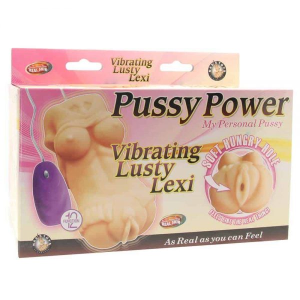 Lusty Lexy Pussy Power Vibrating Easy Stroker 5