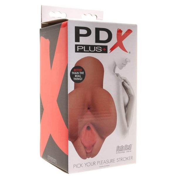 PDX Plus Pick Your Pleasure Stroker Tan 2